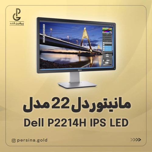 مانیتور دل 22 اینچ مدل Dell P2214H IPS LED