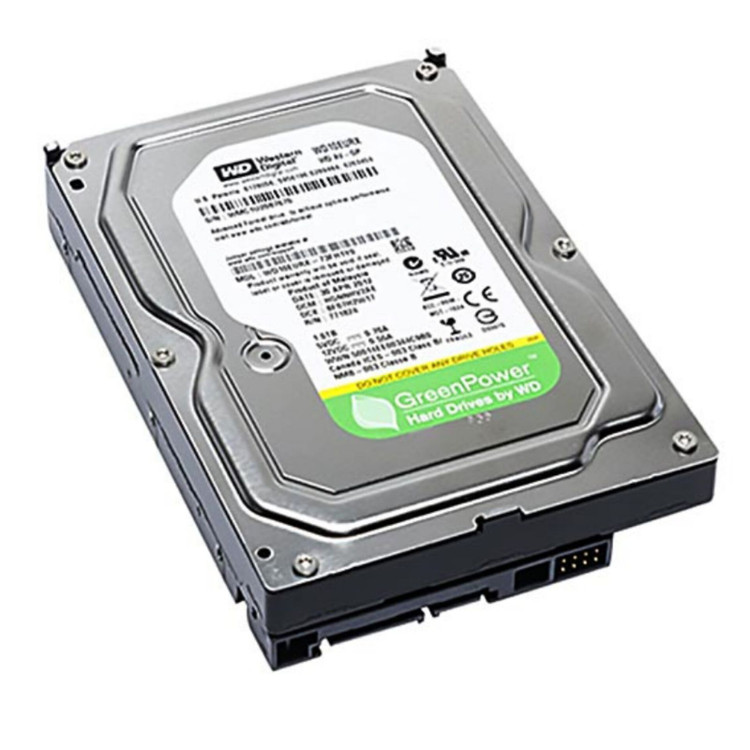 هارد دیسک اینترنال وسترن دیجیتال استوک مدل WD Green Power ظرفیت 500 گیابایت