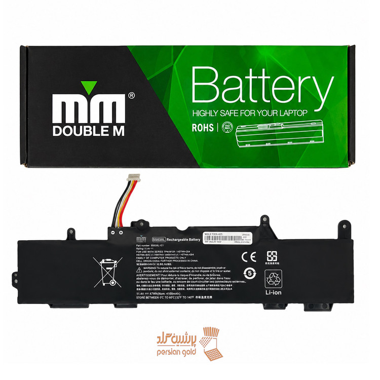 باتری لپ تاپ اچ پی BATTERY LAPTAP HP SS03XL 840G3/G4