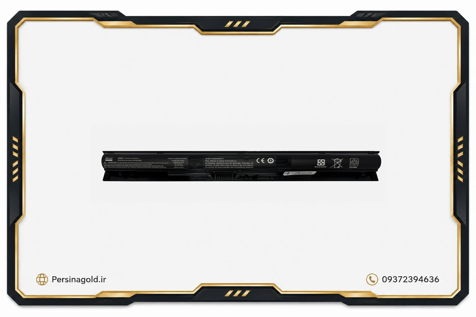 باتری لپ تاپ اچ پی HP BATTERY 15-AB KI04